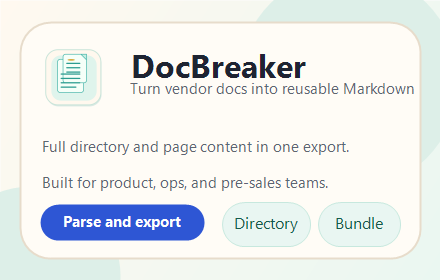 DocBreaker promo